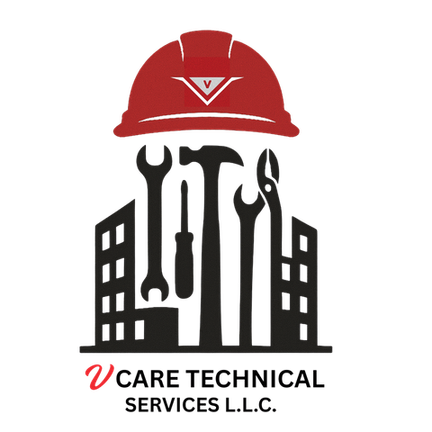 V CARE logo